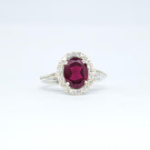 Garnet Ring - Elegance